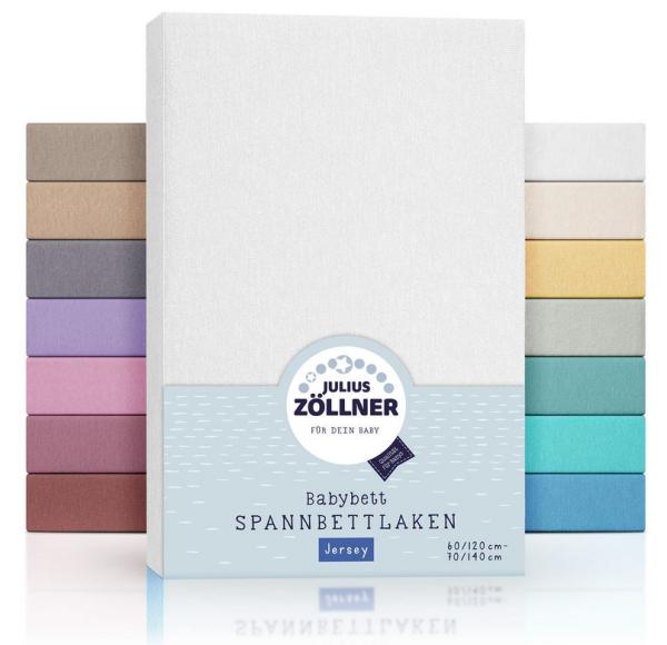 Jersey Spannbettlaken 60x120 bis 70x140 cm